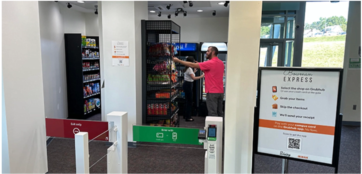 Loyola Maryland Students Embrace Cashier-less Shopping with Grubhub